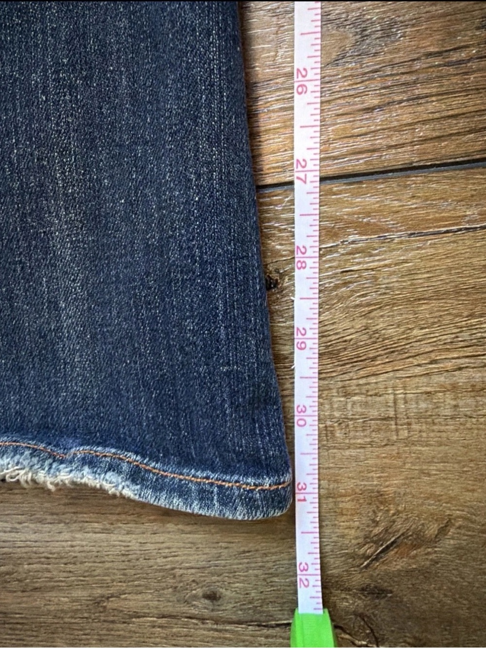 Arden B. Wide Leg Flare Jeans Dark Blue Denim Low Rise Womens Size 4 - Picture 14 of 16